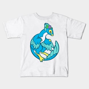 Dinosaurs - Holly the Raptor Kids T-Shirt